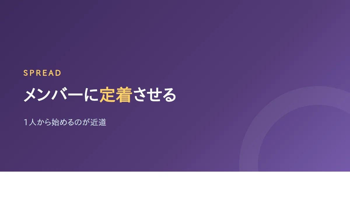 メンバーにAI活用を定着させる進め方を示したバナー